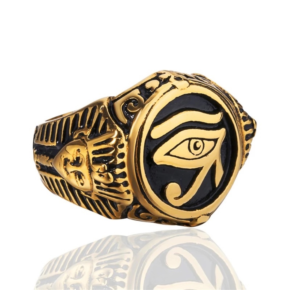 Eye of Horus Men Ring Size 12 FINAL PRICE!